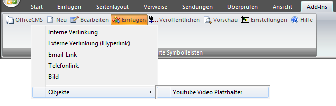 YouTube Video integrieren